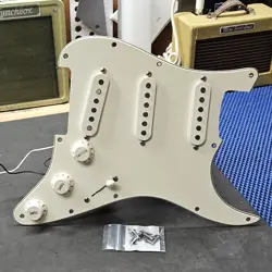 2007 FENDER HIGHWAY ONE STRAT PRE-WIRED GUITAR USA PICKUPS LOADED PICKGUARD