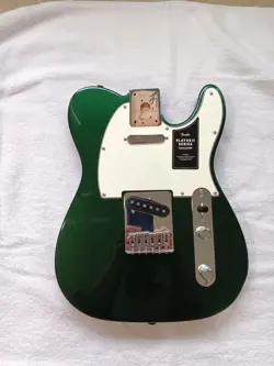 FENDER PLAYER II BRITISH RACING GREEN TELECASTER LOADED BODY