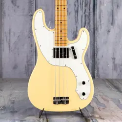 USED 2023 FENDER VINTERA II '70S TELECASTER BASS, VINTAGE WHITE