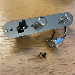 FENDER AMERICAN STANDARD TELECASTER UPGRADED LOADED CONTROL PLATE USA TELE .047