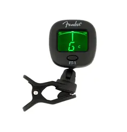*NEW SEALED* FENDER FT-1 PROFESSIONAL CLIP-ON CHROMATIC TUNER - GREEN DISPLAY