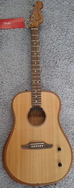 FENDER HIGHWAY SERIES ACOUSTIC ELECTRIC DREADNOUGHT PERFORMANCE GUITAR W/BAG