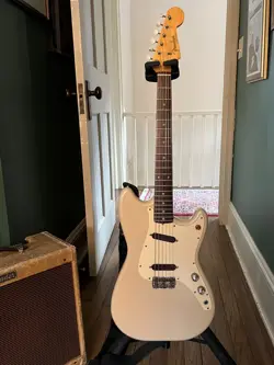 1960 FENDER DUO SONIC VINTAGE PRE-CBS ELECTRIC GUITAR DESERT SAND