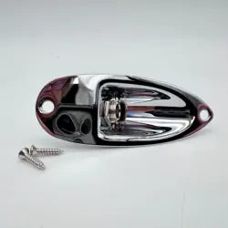 FENDER USA STRATOCASTER JACK PLATE AND JACK MINT/NEW 25005