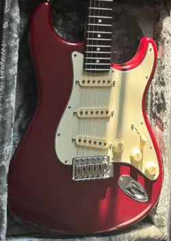 AMERICAN PERFORMER FENDER STRATOCASTER STRAT LOADED BODY RED