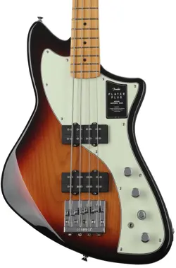 FENDER PLAYER PLUS ACTIVE METEORA BASS GUITAR - 3-TONE SUNBURST WITH MAPLE