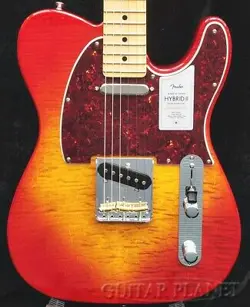 FENDER 2024 COLLECTION MADE IN JAPAN HYBRID II TELECASTER -FLAME SUNSET ORANGE T