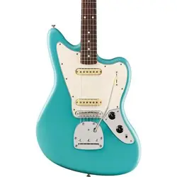 FENDER PLAYER II JAGUAR ROSEWOOD FINGERBOARD ELECTRIC GUITAR AQUATONE BLUE
