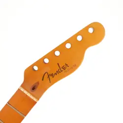 FENDER AMERICAN ULTRA II TELECASTER NECK FRETS NEED POLISH/CROWN