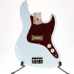 FENDER GOLD FOIL JAZZ BASS BODY SONIC BLUE FULLY LOADED!