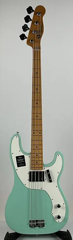 FENDER VINTERA II 70S TELECASTER ELECTRIC SOLIDBODY BASS GUITAR, SURF GREEN