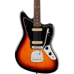 FENDER PLAYER II JAGUAR ROSEWOOD FINGERBOARD ELECTRIC GUITAR 3-COLOR SUNBURST