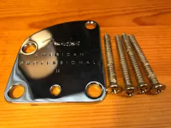 FENDER AMERICAN PROFESSIONAL II STRATOCASTER NECK PLATE WITH SCREWS
