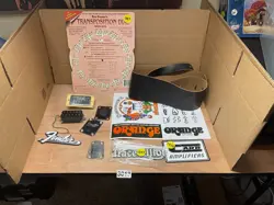 FUN LOT OF  GUITAR VINTAGE  PROJECT PARTS-UNTESTED JAPAN FENDER USA -3013