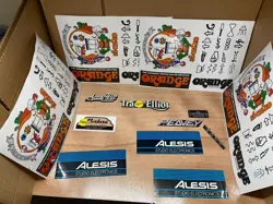 FUN LOT OF  GUITAR VINTAGE  PROJECT PARTS-UNTESTED JAPAN FENDER USA -3015