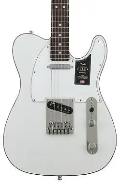 FENDER AMERICAN ULTRA TELECASTER - ARCTIC PEARL WITH ROSEWOOD FINGERBOARD
