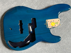 FENDER ULTRA AMERICAN PRECISION BASS BODY TRANSPARENT BLUE LIMITED