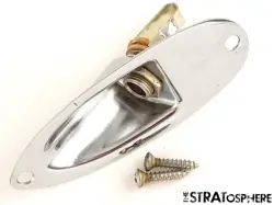 FENDER USA CUSTOM SHOP 66 JOURNEYMAN RELIC STRAT OUTPUT JACK CHROME STRATOCASTER