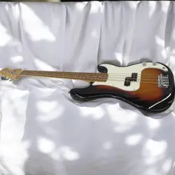 FENDER MEXICO PLAYER PRECISION BASS, MAINTAINED, SOFT CASE, 2023 MODEL