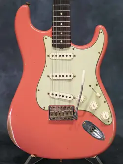 FENDER CUSTOM SHOP LIMITED 1960 STRATOCASTER RELIC FADED AGED TAHITIAN CORAL