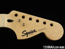 FENDER SQUIER SONIC MUSTANG SERIES GUITAR, NECK GUITAR PARTS MN MAPLE