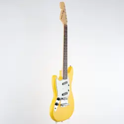 FENDER MADE IN JAPAN TRADITIONAL '60S MUSTANG LEFT-HANDED YELLOW GUITAR