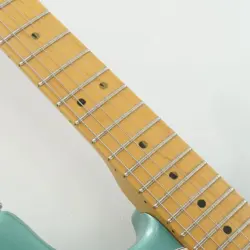 FENDER AMERICAN STRATOCASTER 2001 TEXAS SPECIAL TEAL GREEN USED