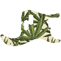 PICKGUARD FENDER 4 STRING AMERICAN PROFESSIONAL PRECISION BASS CANNABIS