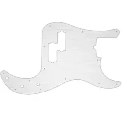 PICKGUARD FENDER 4 STRING AMERICAN PROFESSIONAL PRECISION BASS FAUX BRUSH SILVER