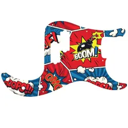 PICKGUARD FENDER 4 STRING AMERICAN PROFESSIONAL PRECISION BASS COMIC