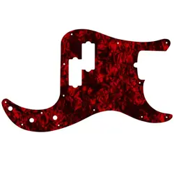 PICKGUARD FENDER 4 STRING AMERICAN PROFESSIONAL PRECISION BASS RED PEARL