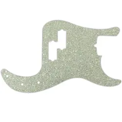 PICKGUARD FENDER 4 STRING AMERICAN PROFESSIONAL PRECISION BASS SILVER SPARKLE