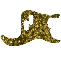 PICKGUARD FENDER 4 STRING AMERICAN PROFESSIONAL PRECISION BASS GOLD PEARL