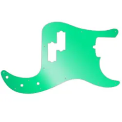 PICKGUARD FENDER 4 STRING AMERICAN PROFESSIONAL PRECISION BASS GREEN MIRROR