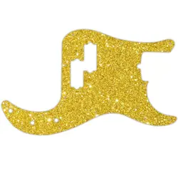 PICKGUARD FENDER 4 STRING AMERICAN PROFESSIONAL PRECISION BASS GOLD SPARKLE