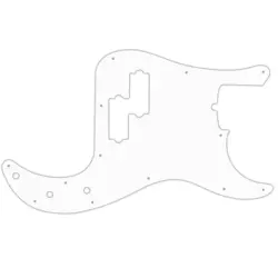 PICKGUARD FENDER 4 STRING AMERICAN PROFESSIONAL PRECISION BASS WHITE
