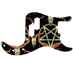 PICKGUARD FENDER 4 STRING AMERICAN PROFESSIONAL PRECISION BASS GOAT SKULL 