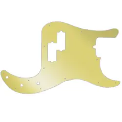 PICKGUARD FENDER 4 STRING AMERICAN PROFESSIONAL PRECISION BASS GOLD MIRROR