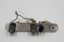 1980S FENDER VINTAGE 1952 REISSUE '52 RI TELECASTER CONTROL ASSEMBLY TELE