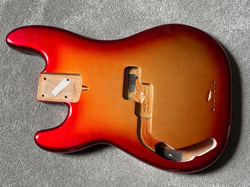 LEFTY FENDER AMERICAN STANDARD PRECISION BASS BODY SUNSET METALLIC 4 LB 2 OZ