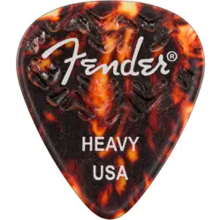FENDER WAVELENGTH™ CELLULOID PICKS, 351 SHAPE - 6 PACK