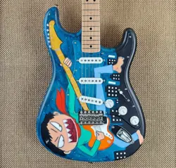 2013 FENDER CUSTOM SHOP '60S REISSUE STRATOCASTER - HAND PAINTED MANGA
