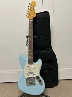 FENDER KURT COBAIN SIGNATURE JAG-STANG ELECTRIC GUITAR - SONIC BLUE