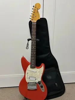 FENDER KURT COBAIN SIGNATURE JAG-STANG - FIESTA RED