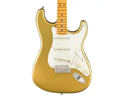 OPEN BOX FENDER LINCOLN BREWSTER STRATOCASTER - AZTEC GOLD W/ MAPLE FINGERBOARD