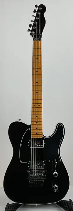 FENDER AMERICAN ULTRA LUXE TELECASTER ELECTRIC SOLIDBODY GUITAR, MYSTIC BLACK