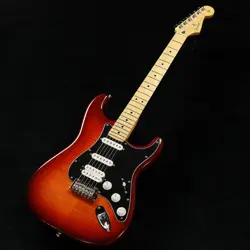 NEW FENDER PLAYER SERIES STRATOCASTER HSS PLUS TOP AGED CHERRY BURST/MAPLE