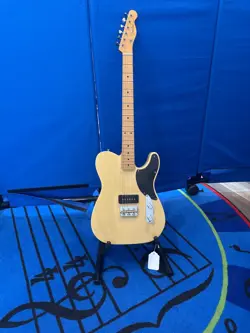 FENDER NOVENTA TELECASTER ELECTRIC GUITAR, MAPLE FINGERBOARD, VINTAGE BLONDE