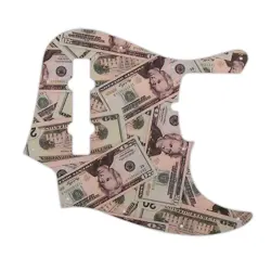 PICKGUARD FOR AMERICAN MADE FENDER 5 STRING JAZZ BASS MONEY