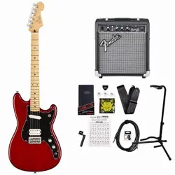FENDER PLAYER DUO-SONIC HS MAPLE FINGERBOARD CRIMSON RED TRANSPARENT FENDER 10W